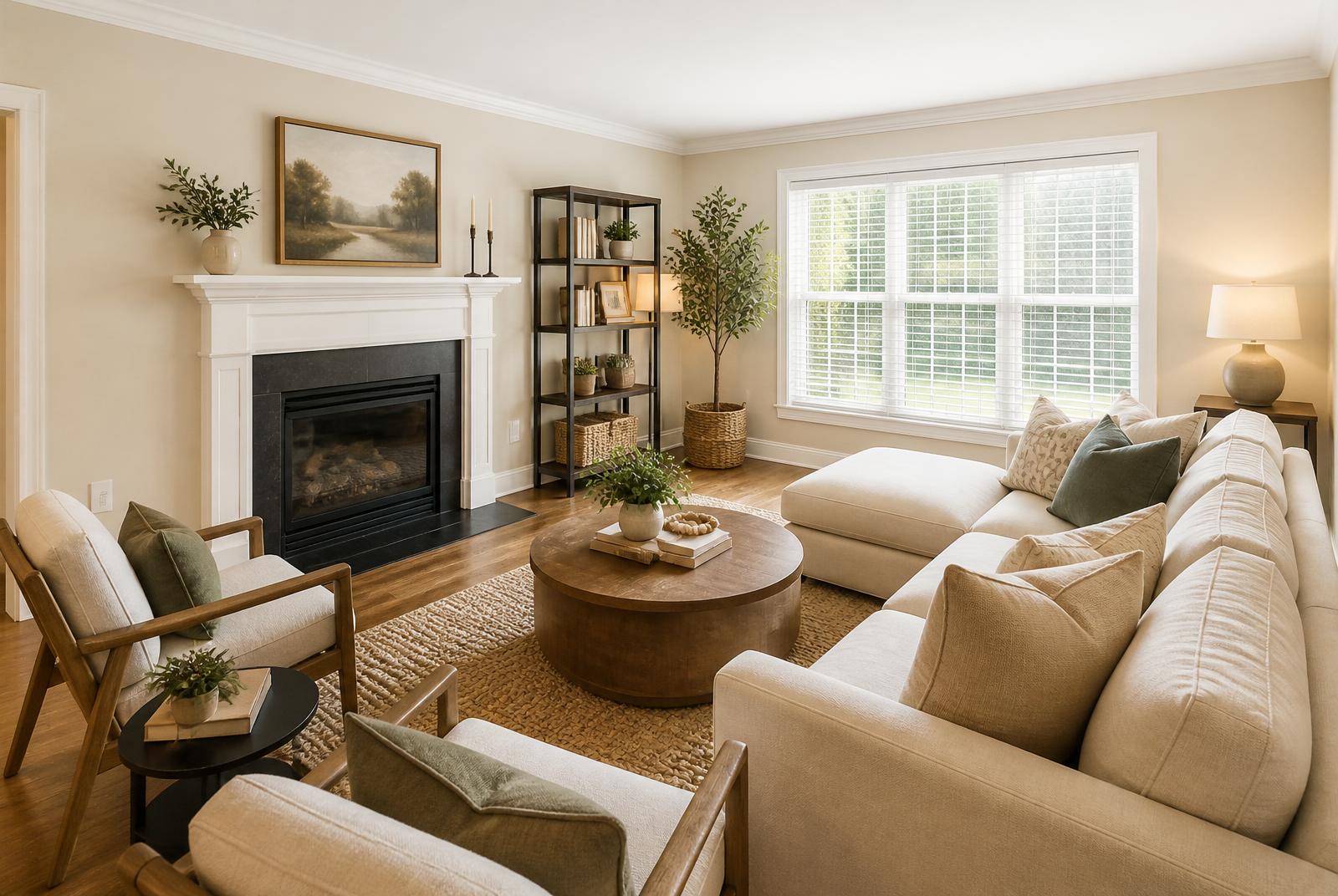 Property after professional staging