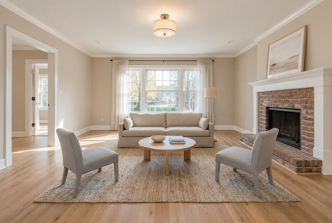 Property after professional staging